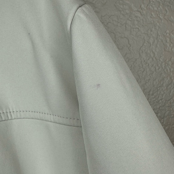 Calvin Klein Off White Long Jacket Size XXL - Picture 10 of 14